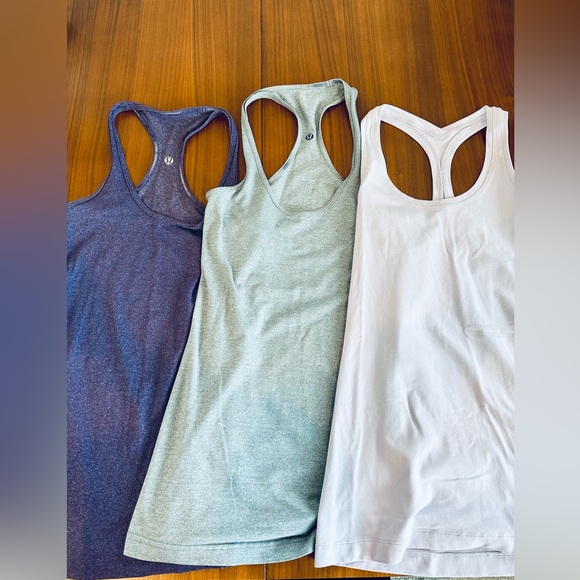 Lululemon racerback tanks - bundle of 3 - Picture 1 of 7